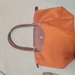 Longchamp canvas tote
